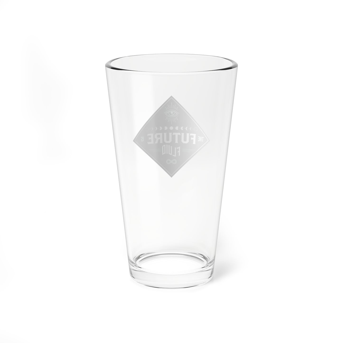 The Future is Fluid Pint Glass, 16oz